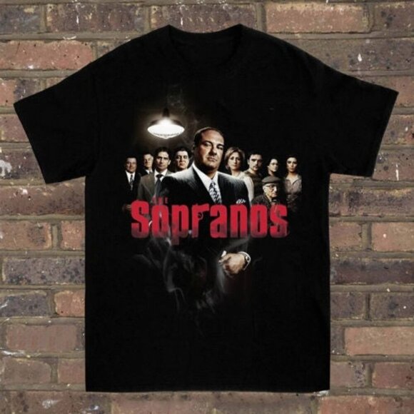 Julia A Other - The Sopranos Tony Soprano 90s TV Series Graphic T-Shirt Classic Show Fan Tee 05